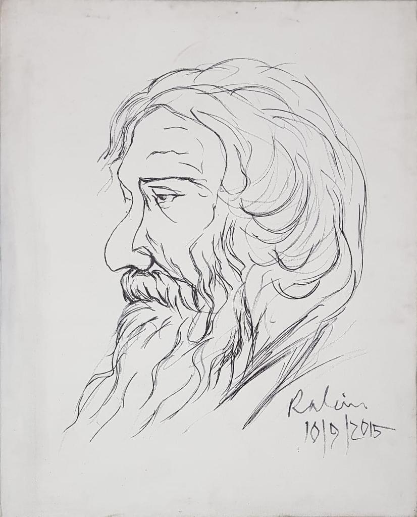 Portrait of Tagore