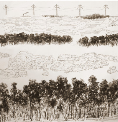 Landscape in  Monochrome