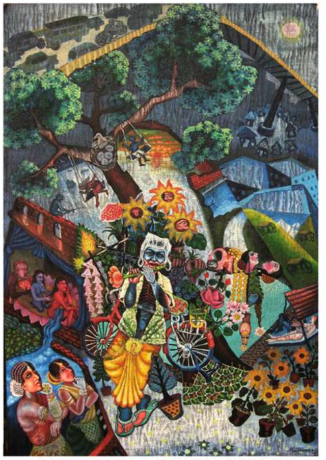 Plastic Flower Seller