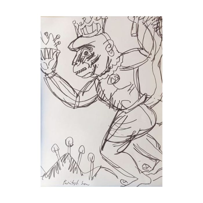 Hanuman by Paritosh Sen.