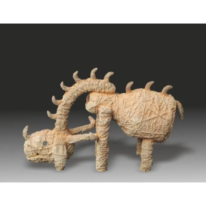 Animal-IX by Debojit Roy, terracotta, animal