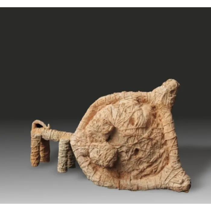 Animal-VI by Debojit Roy, terracotta, animal