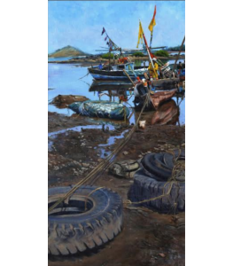 Placidity by artist vivek kisan vedkar