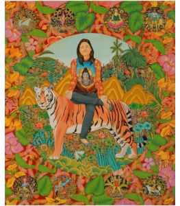 Nine Power of Women by artist Sanjay Patra