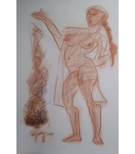 Lalitya by artist Jatin Das