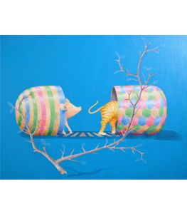 On The Way by artist Sanjay Kumar Raj