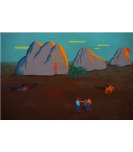 Hallucination in Slumber by artist Bhaskar Bordoloi.