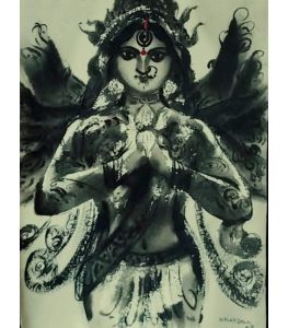 Ma Durga by Biplab Dalai. 