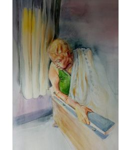 My grandmother by Ritwika Ganguly