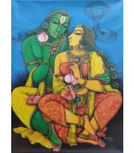 Eternal love of Vishnu by Manisha Srivastava