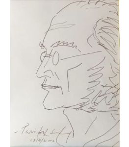 Self Portrait By Paritosh Sen