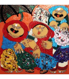 Babus and Bibi at the Market