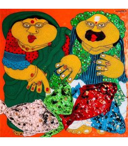 Babu and Bibi Buying Fish