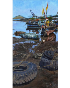 Placidity by artist vivek kisan vedkar