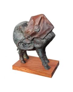 Covid19 by sculptor Rakesh Sadhak