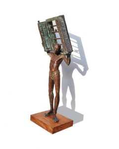 Baggage by sculptor Rakesh Sadhak