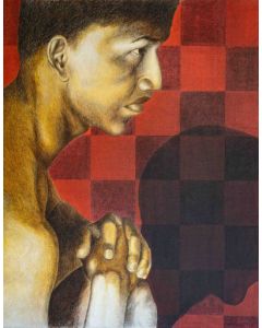 Pensive by Kamal Mitra