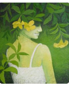 Girl Amongst Flowers