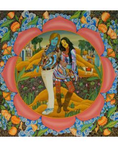 Radha Krishna by Sanjoy Patra