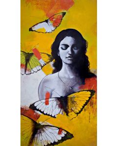 Flutter by artist Kishore Pratim Biswas