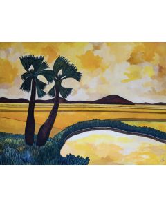 Dusk by Prokash Karmakar