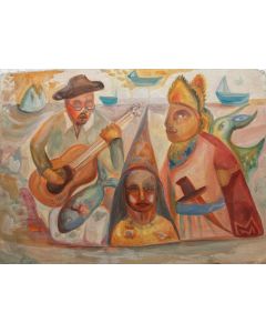 Rhythm incomplete by artist Asavari Gurav