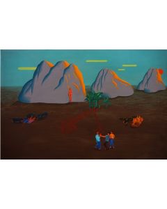 Hallucination in Slumber by artist Bhaskar Bordoloi.