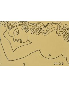 Elokeshi by Jogen Chowdhury.