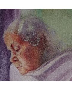 Portrait of my grandmother by Ritwika Ganguly