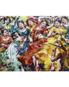 Dandia Rasa by Subrata Gangopadhyay.