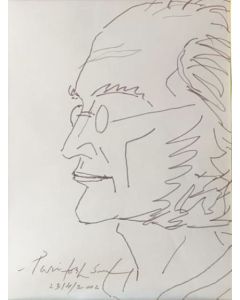 Self Portrait By Paritosh Sen