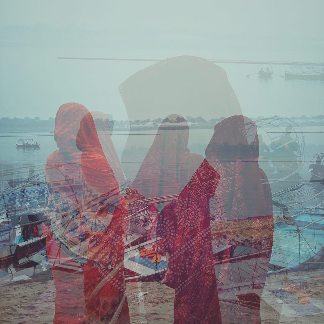 Illusion by Mohua Nawshin, digital print on archival paper, people and portraits