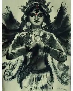 Ma Durga by Biplab Dalai. 
