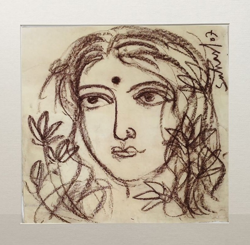 Woman with bindi